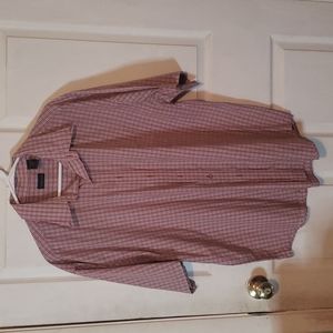 Van Heusen plaid short sleeve button up